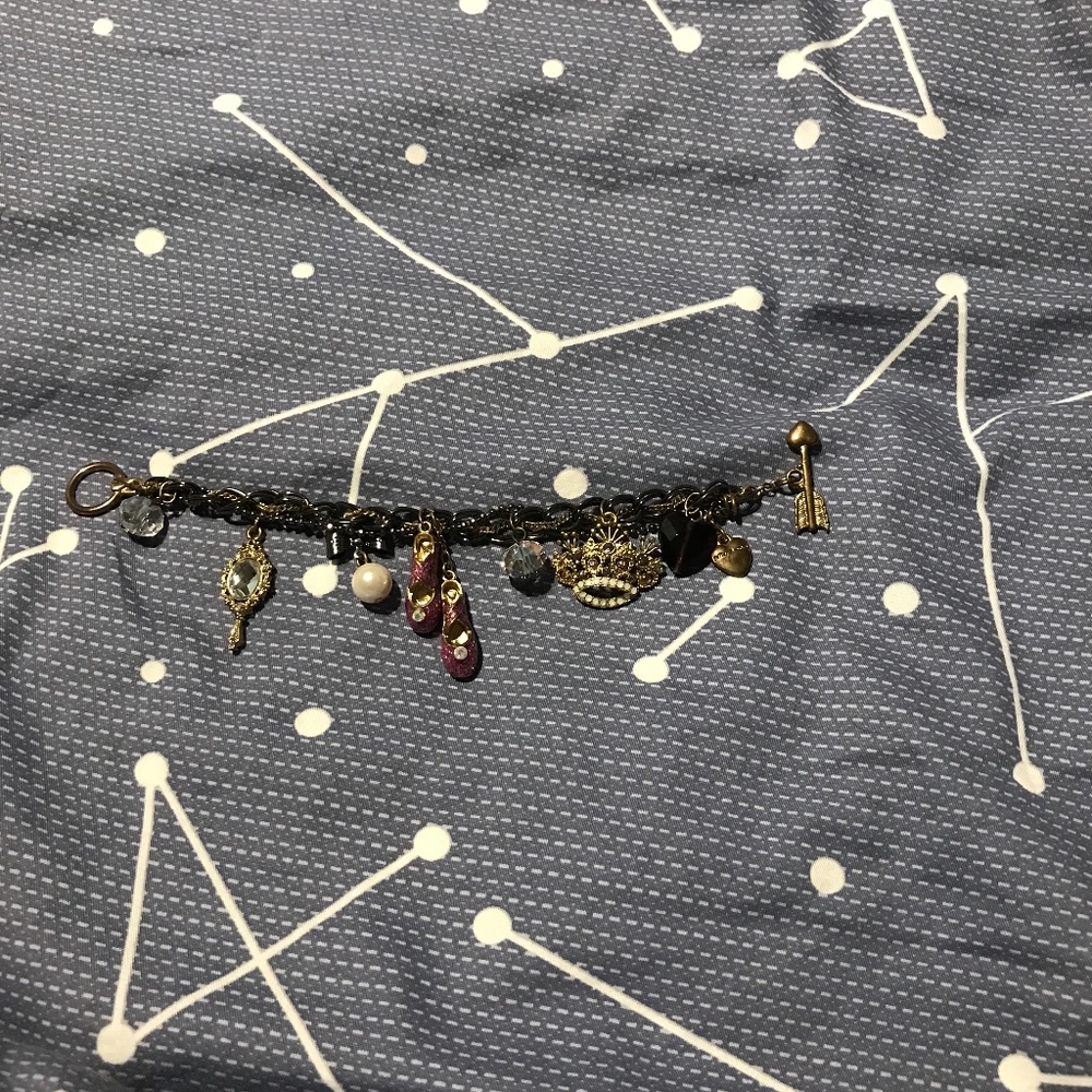 Betsey Johnson charm bracelet